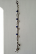 Wang Hin Blue & Silver Bells Bracelet Anklet product photo
