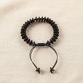 Mekong Bracelet Candle Rope Plain — adjustable handcrafted coconut shell bracelet